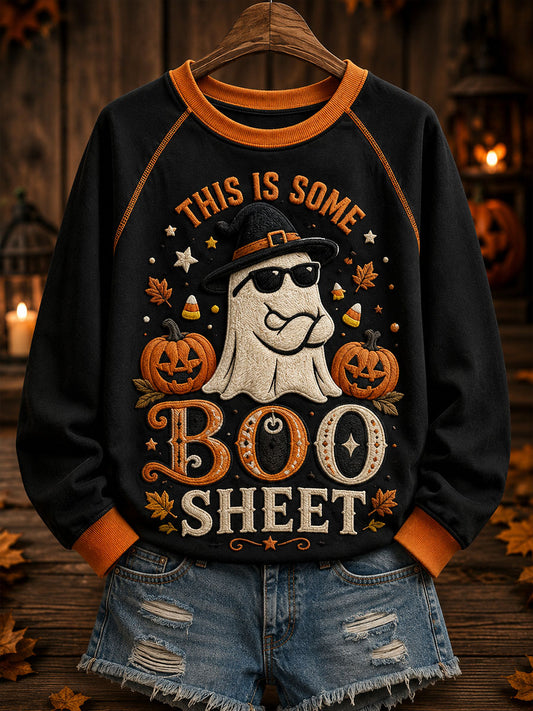 Women's This Is Some Boo Sheet Sweatshirt