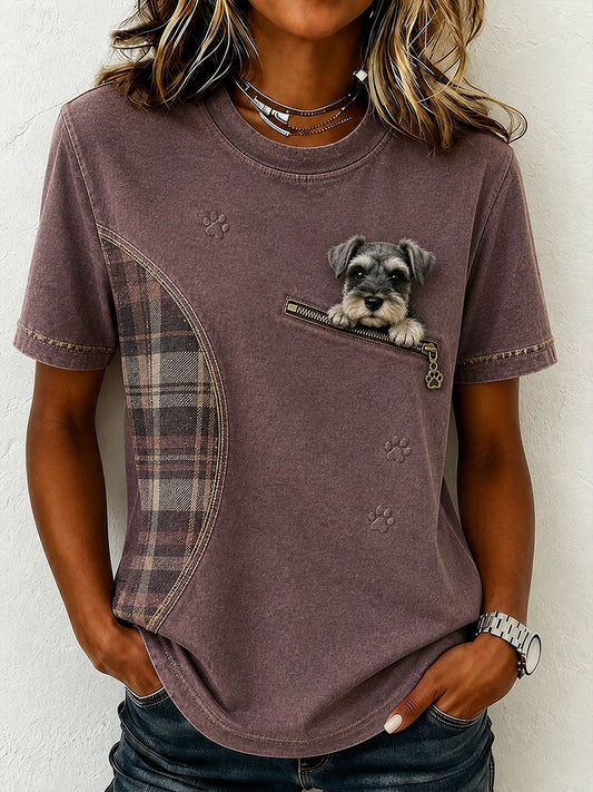 Women's Lovely Schnauzer T-Shirt