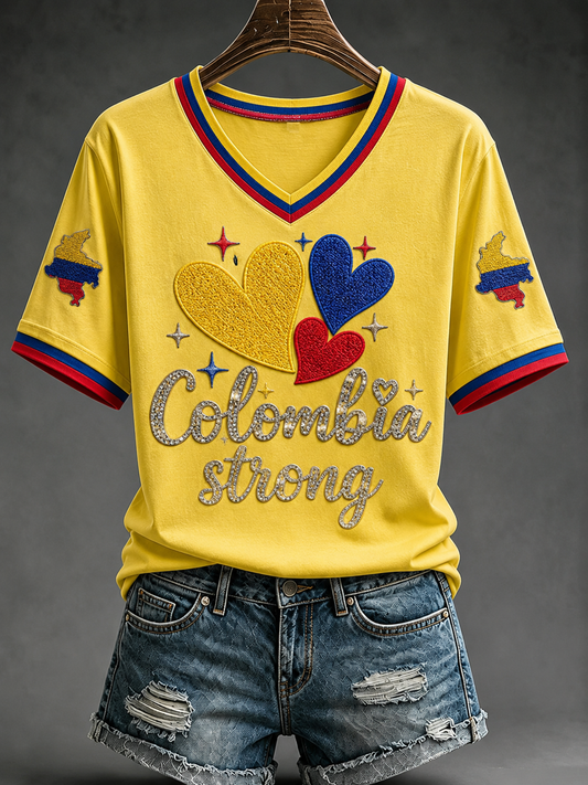 Women's Colombia Strong Short-sleeved T-shirt