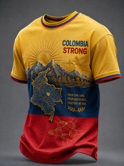 Men's COLOMBIA STRONG Printed T-shirt