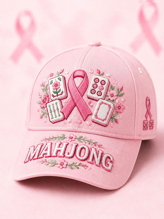 Women's Breast Cancer Awareness Mahjong Hats