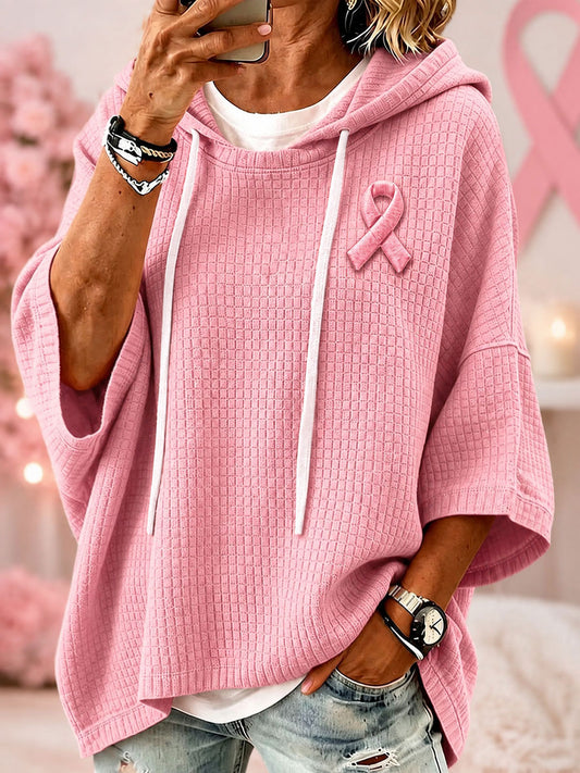 Women's Pink Ribbon Breast Cancer Awareness Hoodies