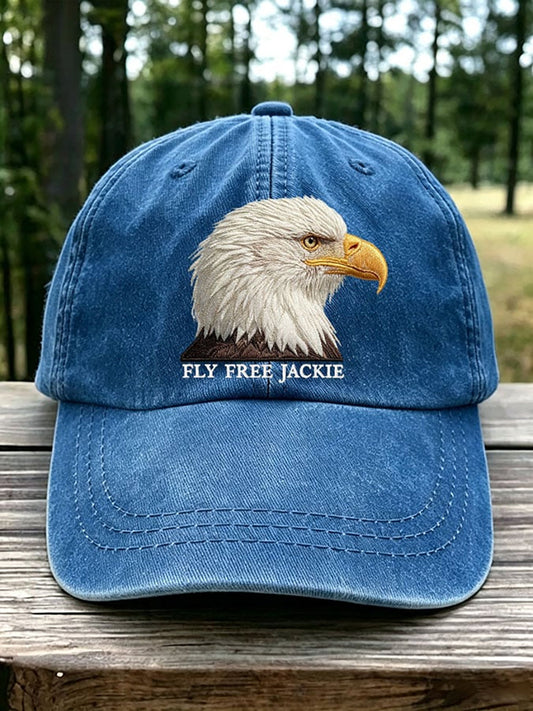 Unisex Fly Free Jackie Printed Cap
