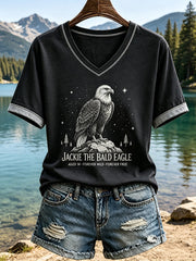 Women's Forever Over Big Bear Fly Free Jackie Print T-shirt