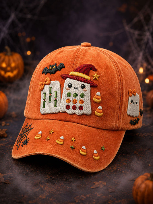 Halloween Mahjong Unisex Hats