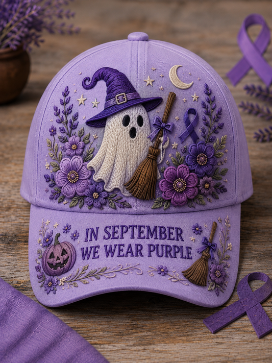 Unisex In September We Wear Purple Hat
