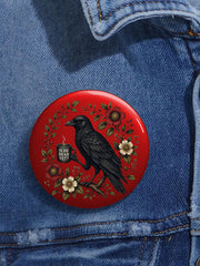 Is He Dead Yet Printed Casual Brooch