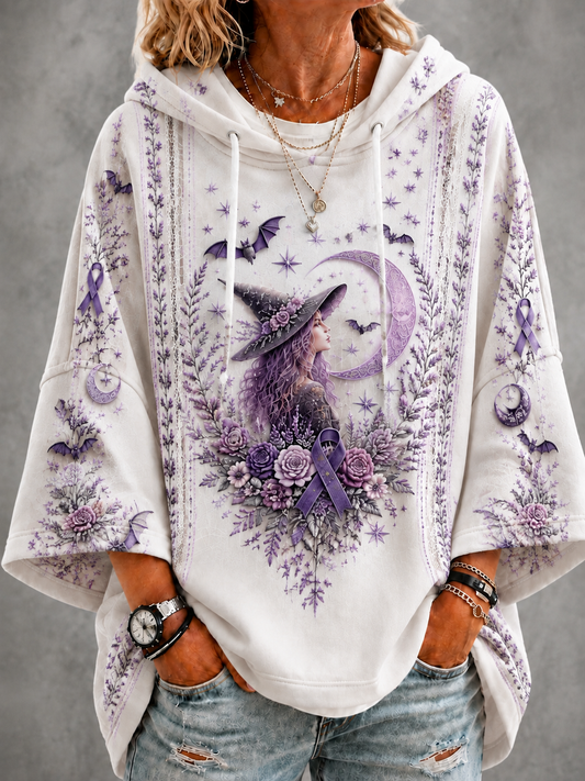 Women’s Alzheimer's Awareness Short-Sleeve Hoodie