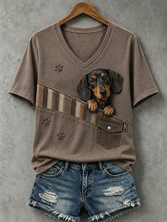 Women's Lovely Dachshund T-Shirt