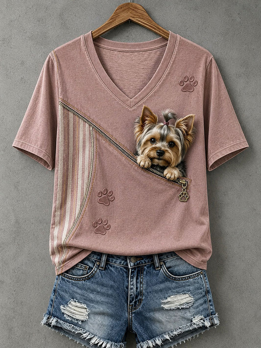 Women's Lovely Yorkshire Terrier T-Shirt