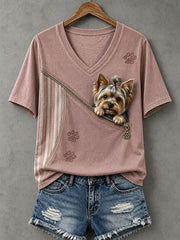 Women's Lovely Yorkshire Terrier T-Shirt