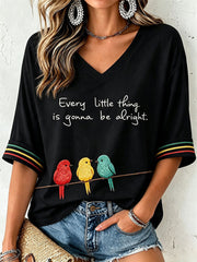 Women's Every Little Thing Is Gonna Be All Right T-Shirt