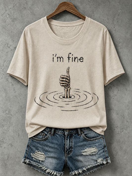 Women's I'm Fine T-Shirt