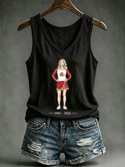 Women's Character Print Vests