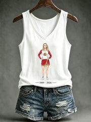 Women's Character Print Vests