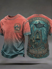 Men's "The Sea Remembers Secrets Sink Deep" T-shirts