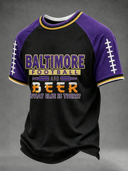Men's Football Fan Print T-shirt