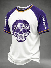 Men's Football Fan Print T-shirt