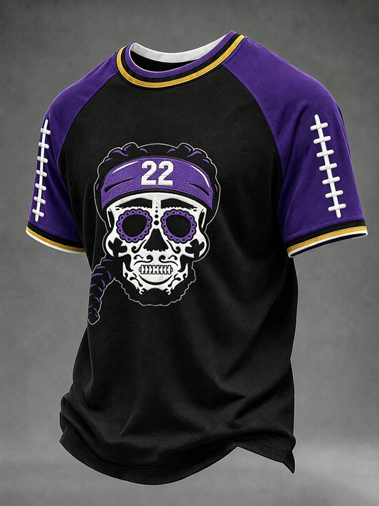 Men's Football Fan Print T-shirt