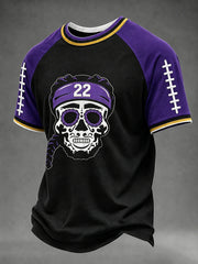Men's Football Fan Print T-shirt