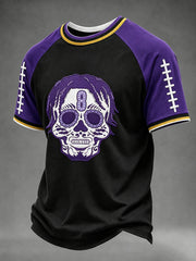 Men's Football Fan Print T-shirt