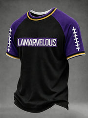 Men's Football Fan Print T-shirt