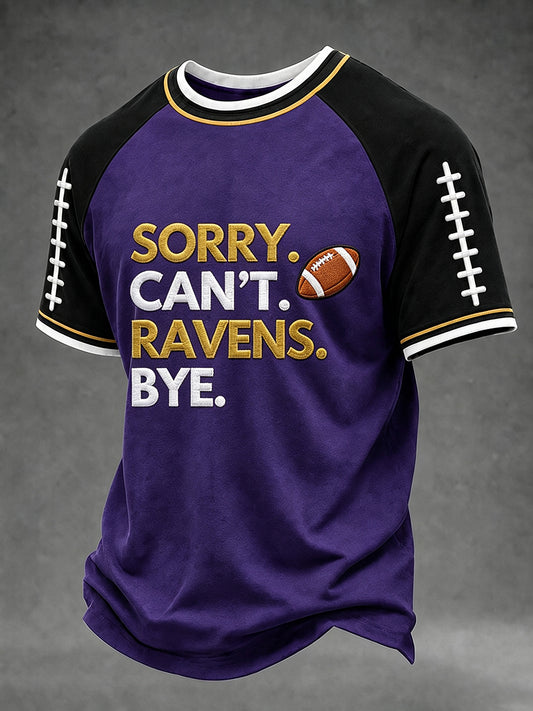 Men's Football Fan Print T-shirt