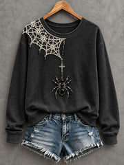 Women's Gothic Spider Sweatshirt