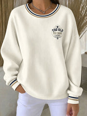 Women's "Too Old to Care Club / My Give-a-Damn Is Broken" Sweatshirts