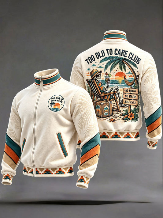 Men's "Too Old to Care Club / My Give-a-Damn Is Broken" Jackets