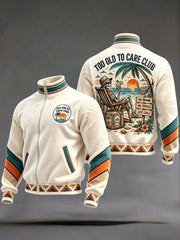 Men's "Too Old to Care Club / My Give-a-Damn Is Broken" Jackets