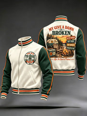 Men's "Too Old to Care Club / My Give-a-Damn Is Broken" Jackets