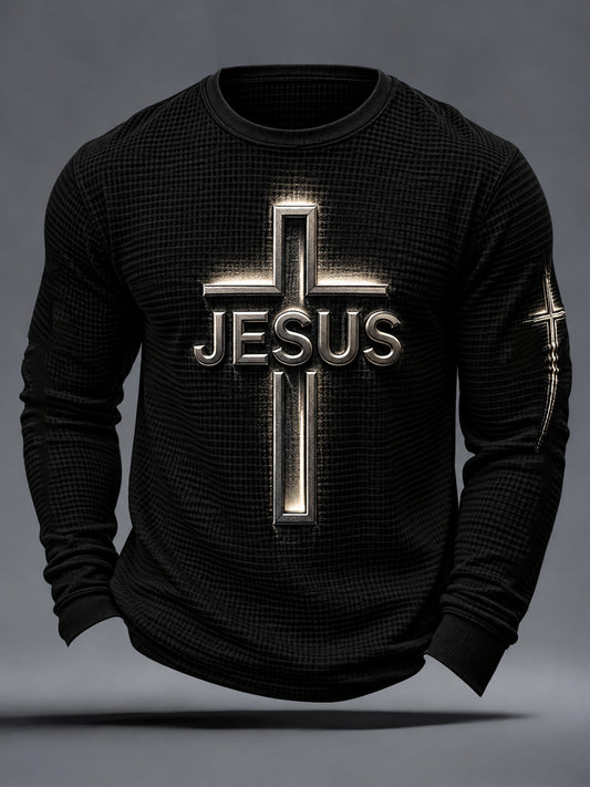 Men's Faith Waffle Top