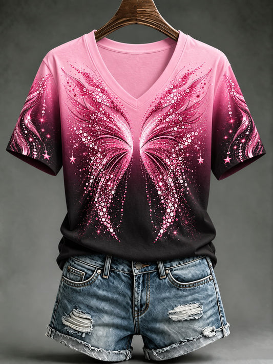 Women's Breast Cancer Short-sleeved T-shirt