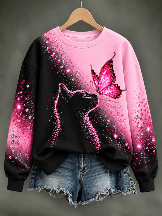 Women's Breast Cancer Regular Sweatshirt