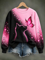Women's Breast Cancer Regular Sweatshirt