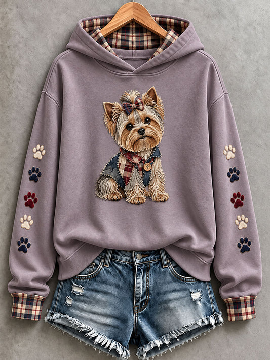 Women's Cute Yorkshire Terrier Hoodie