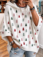 Women's Colorful Christmas Tree Sweater