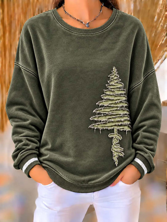 Women's Christmas tree Sweatshirt