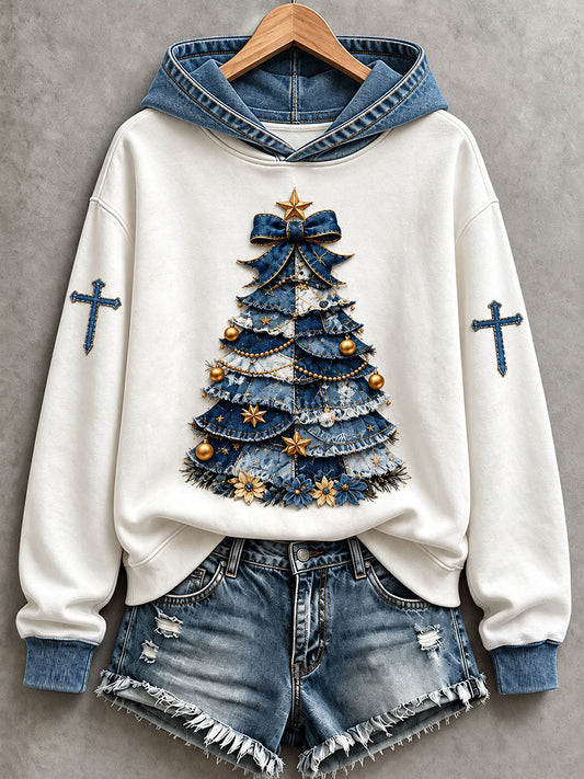 Women's Christian Art Christmas Faith Hoodie