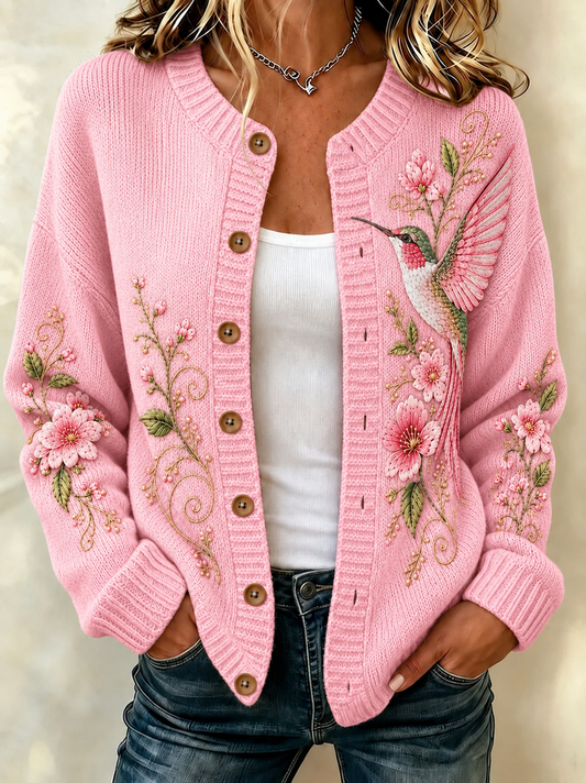 women's Breast Cancer Cardigan