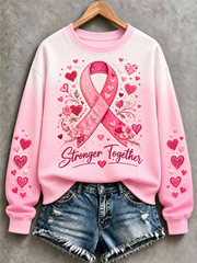 Women's Breast Cancer Regular Sweatshirt