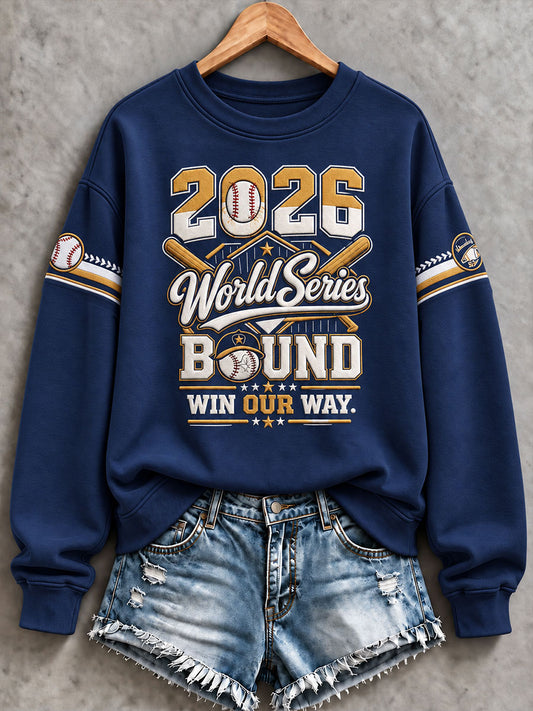 Women's Baseball Game Day Casual Sweatshirt
