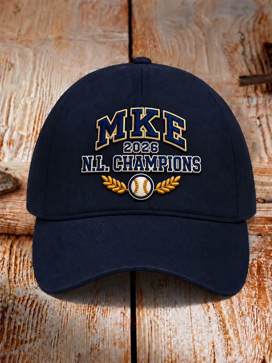 Unisex Baseball Print Hat