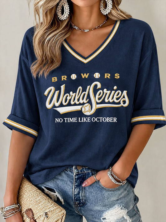 Women's Baseball Game Day Casual T-Shirt