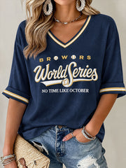 Women's Baseball Game Day Casual T-Shirt