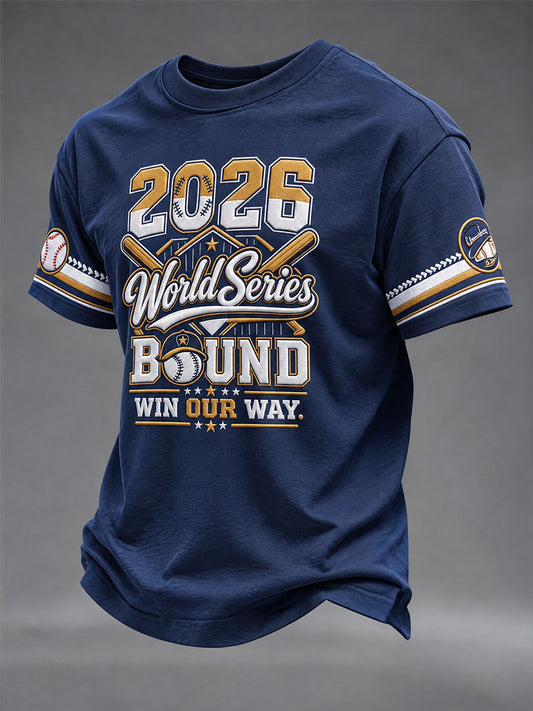 Men's Baseball Game Day Casual T-Shirt