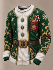 Men's Christmas Waffle Sweatshirt