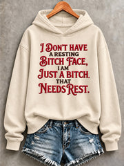 Women's Sassy & Sarcastic Funny Graphic Print Sweatshirt